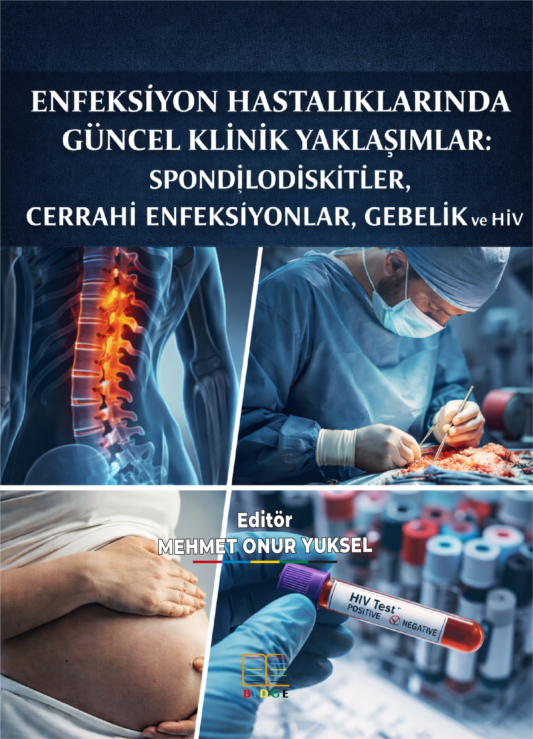 Enfeksiyon Hastalıklarında Güncel Klinik Yaklaşımlar: Spondilodiskitler, Cerrahi Enfeksiyonlar, Gebelik ve Hıv kapak görseli