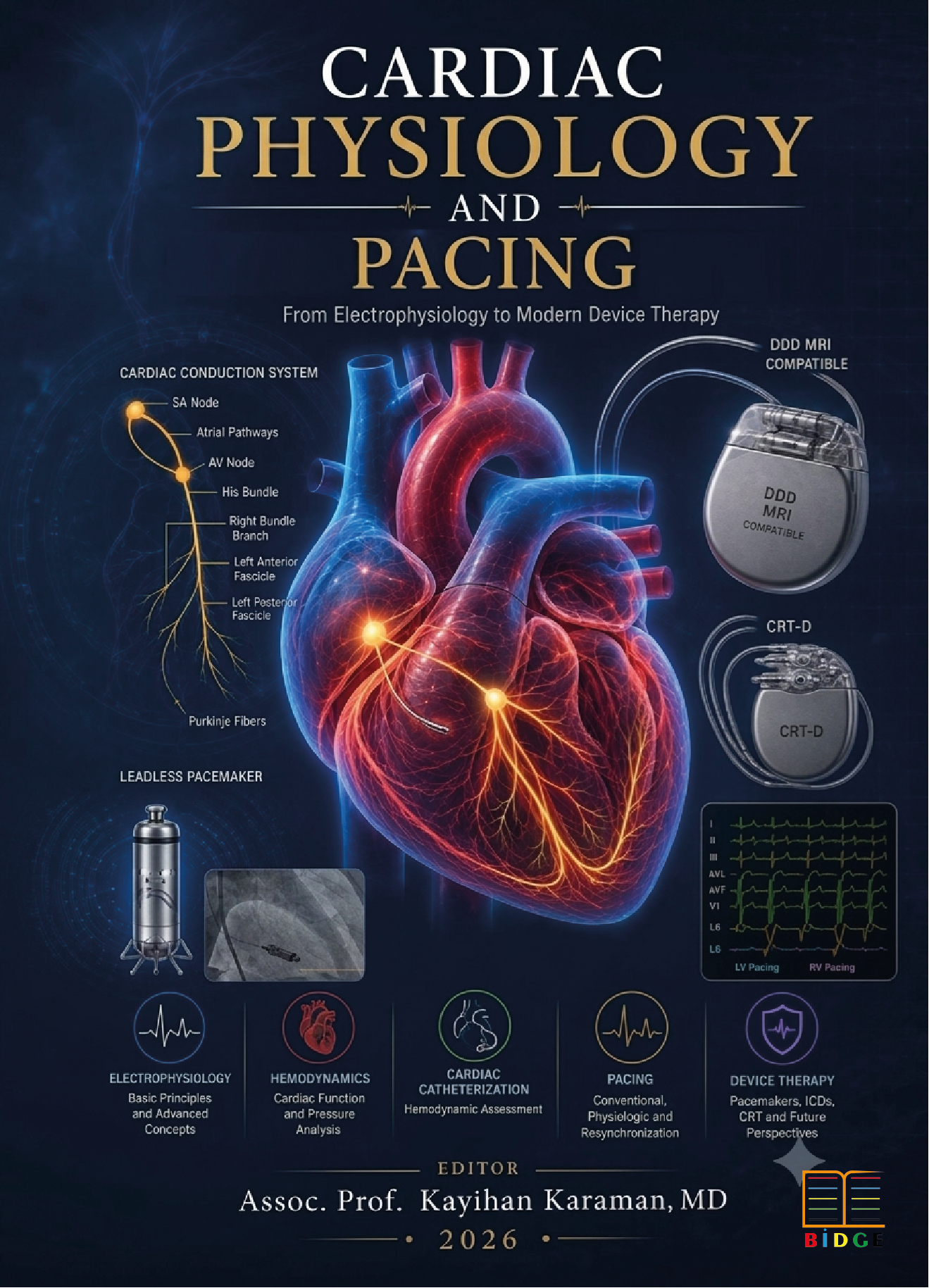 Cardiac Physiology and Pacing: From Electrophysiology To Modern Device Therapy kapak görseli
