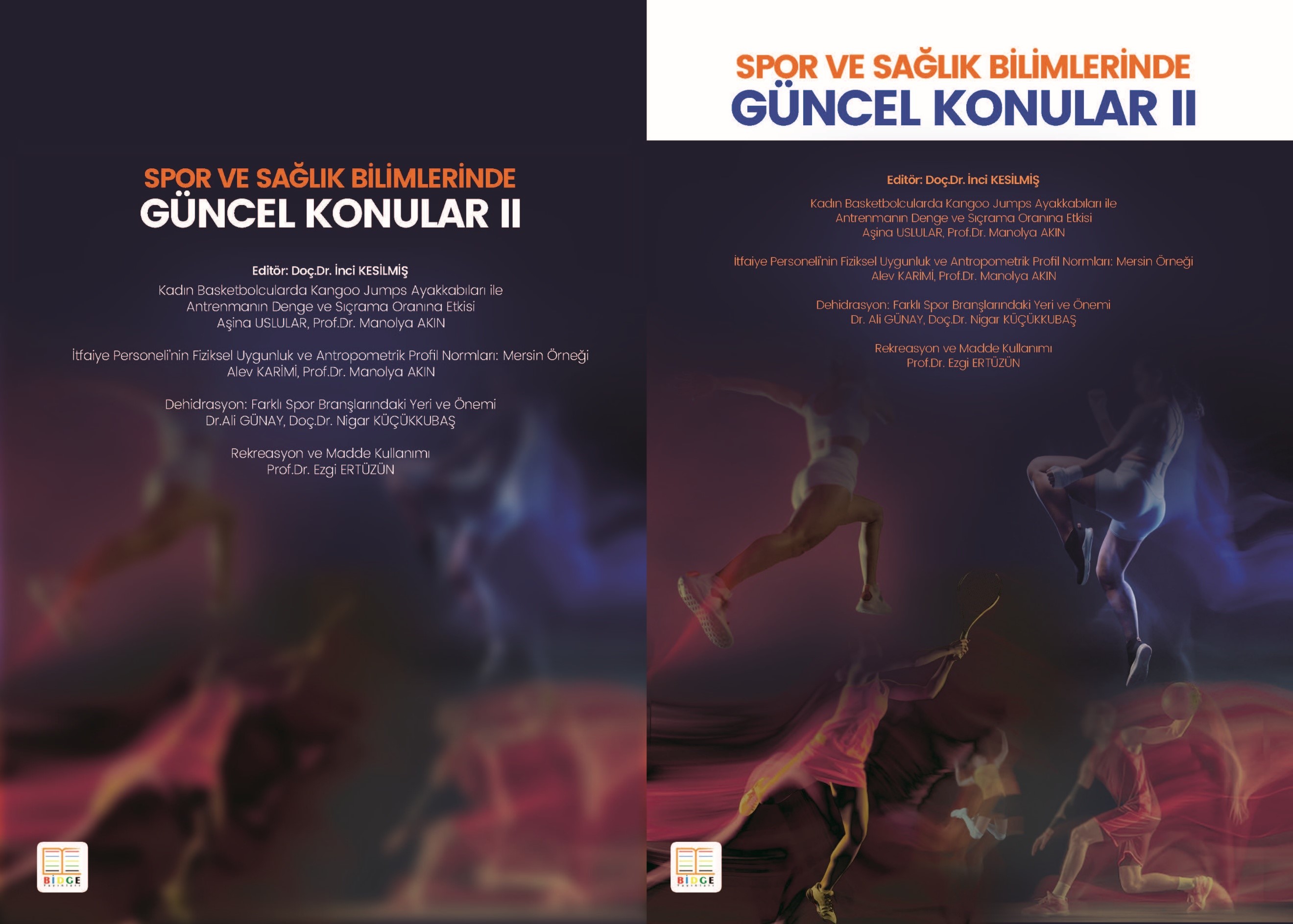 Spor ve Sağlık Bilimlerinde Güncel Konular II kapak görseli
