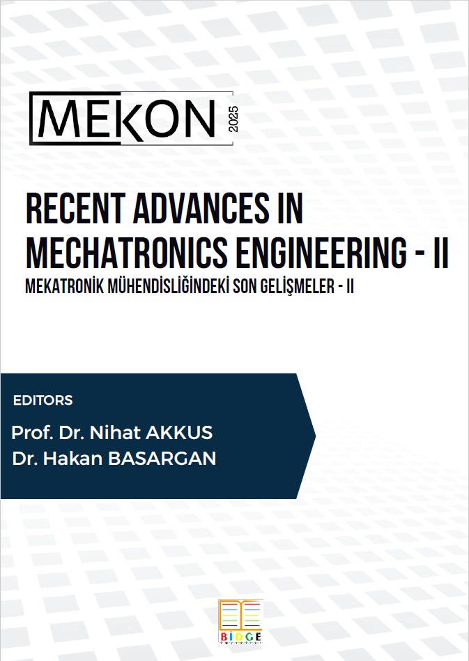 RECENT ADVANCES IN MECHATRONICS ENGINEERING - II kapak görseli